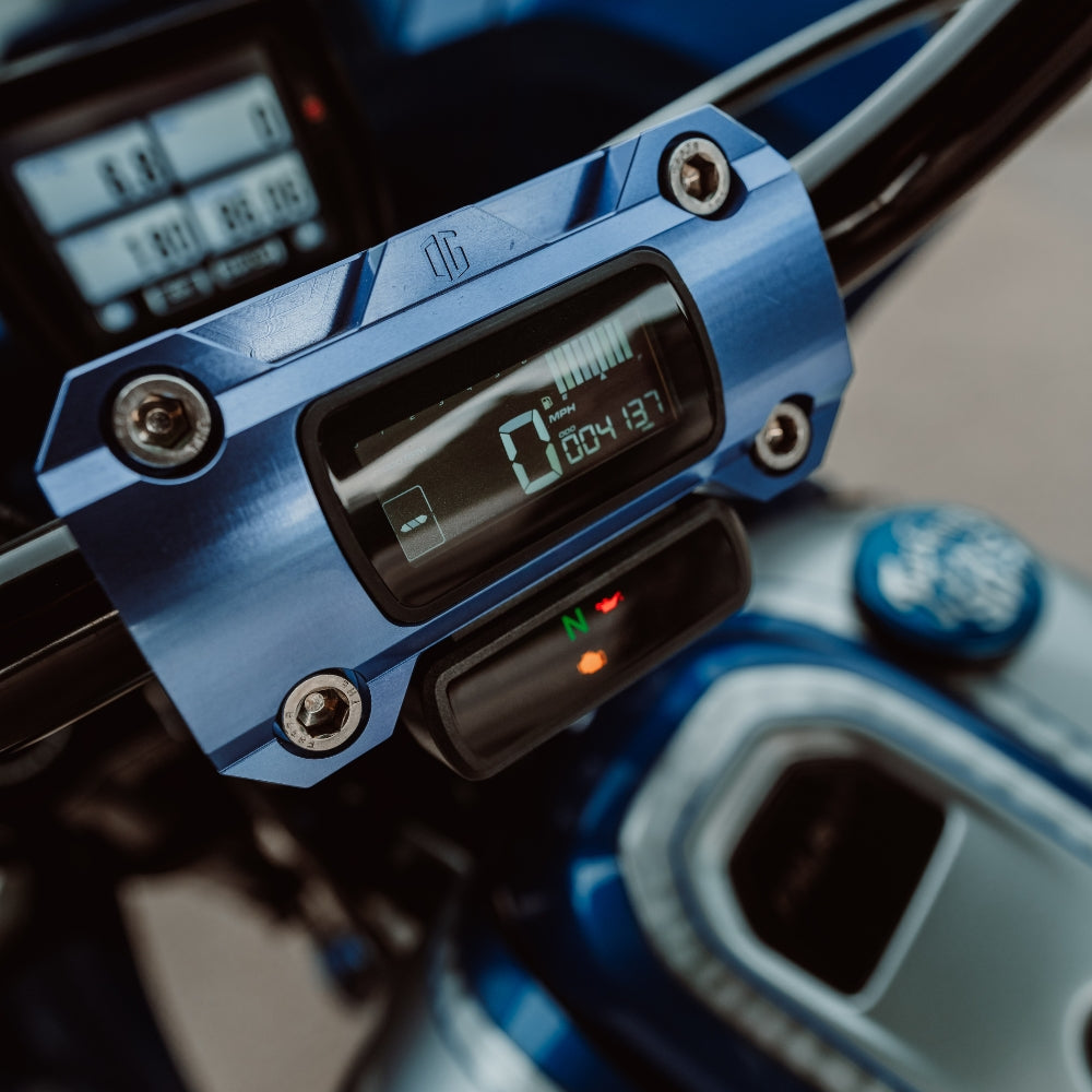 Original Garage Moto OG Digital Gauge Top Clamp