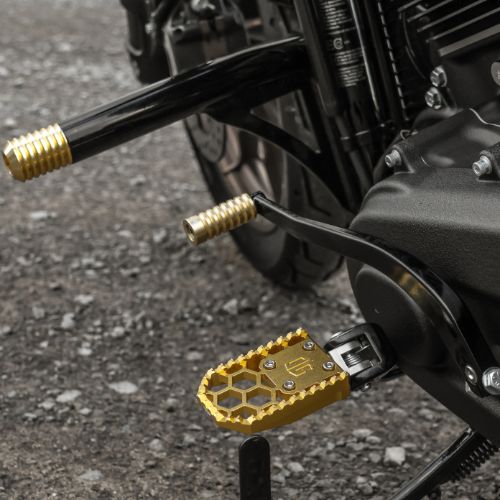 Harley Davidson Gold Foot Peg