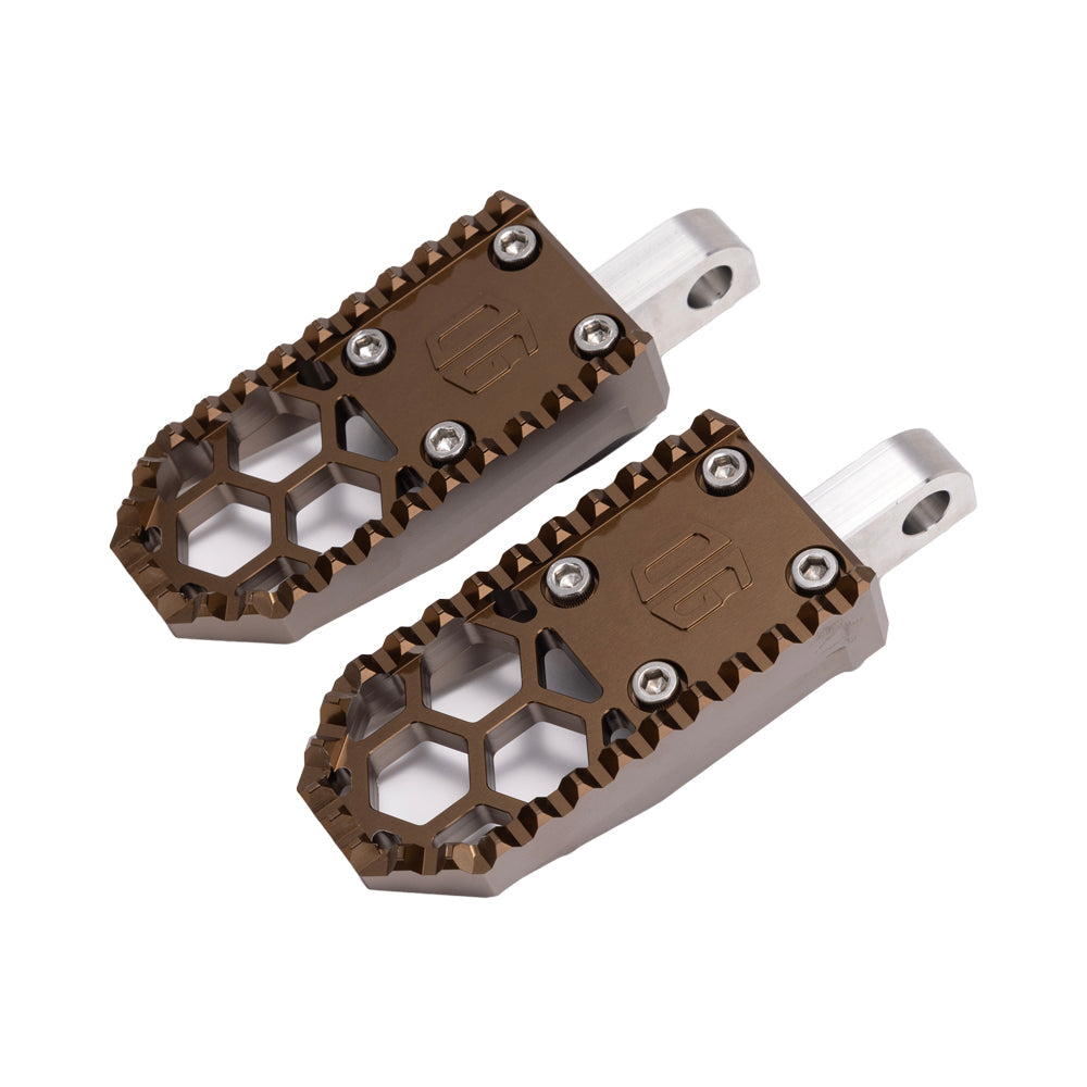 Original Garage Moto OG HoneyComp V3 Mini Foot Pegs For Indians For Indian 2015-2026