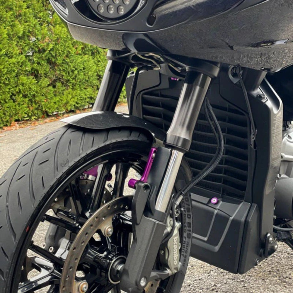 Original Garage Moto OG Indian Challenger Shorty Carbon Fiber Fender Kit For Indian 2020-2025