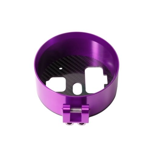 OG Indian Chief Dark Horse Billet Gauge Pod Purple
