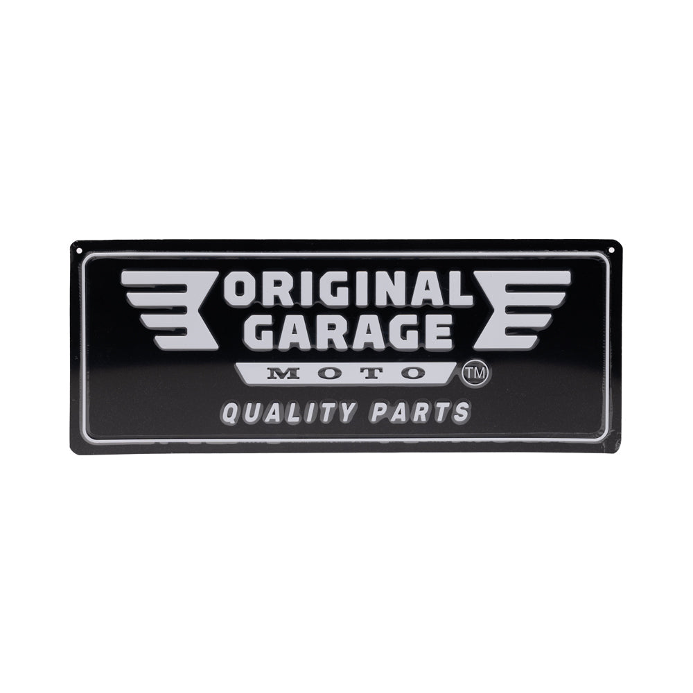 Original Garage Moto OG Metal Sign - S-AC-02-BK