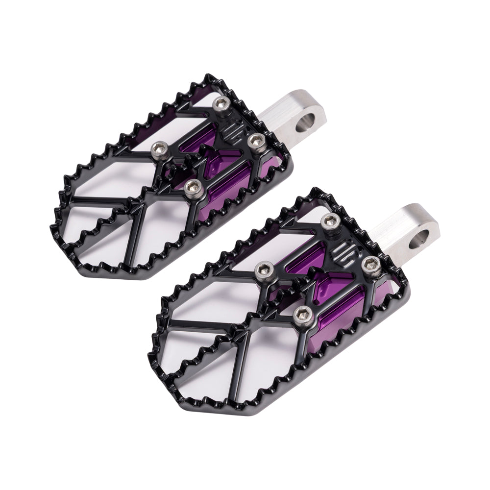 Original Garage Moto X Foot Pegs For Harley Motorcycles 1984-2026