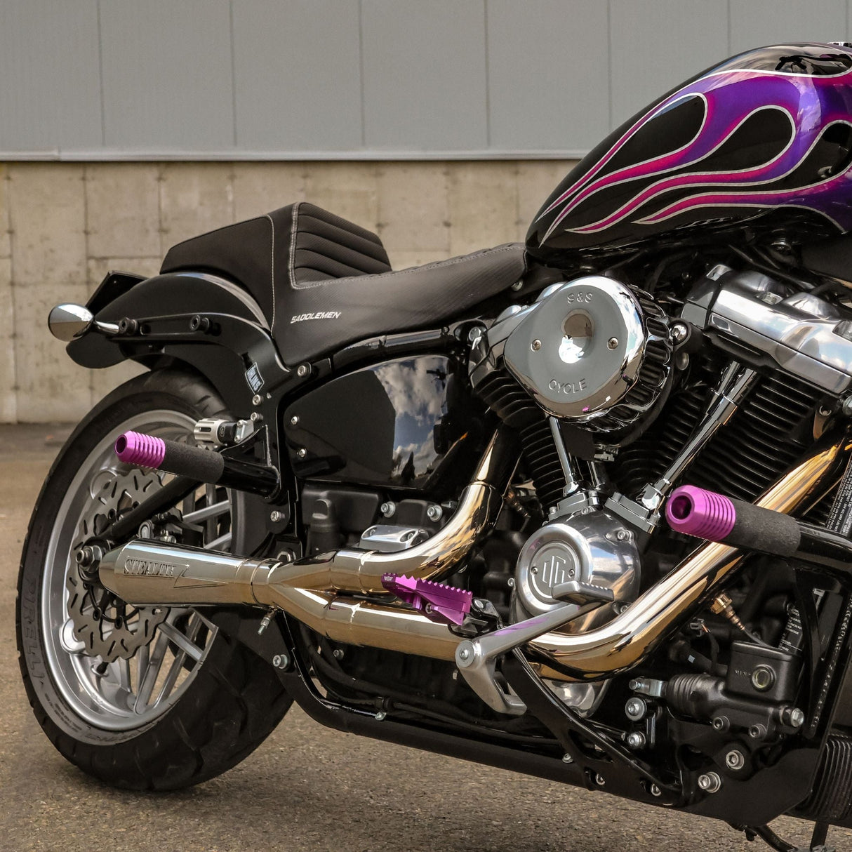 Original Garage Moto OG Rear Crash Bar For Harley Softail 2018-2026