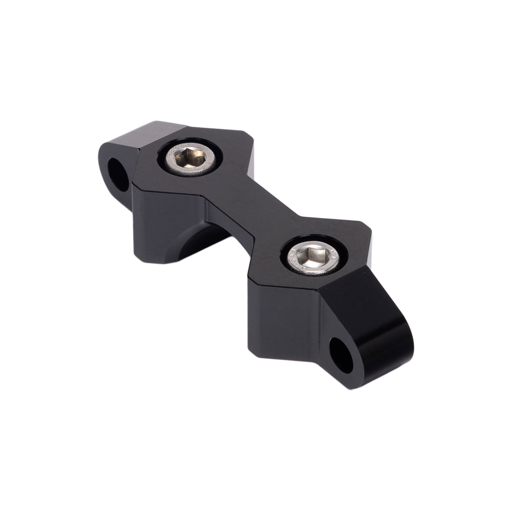Original Garage Moto OG Risers Dual Accessories Clamp - H-AC-33-BK