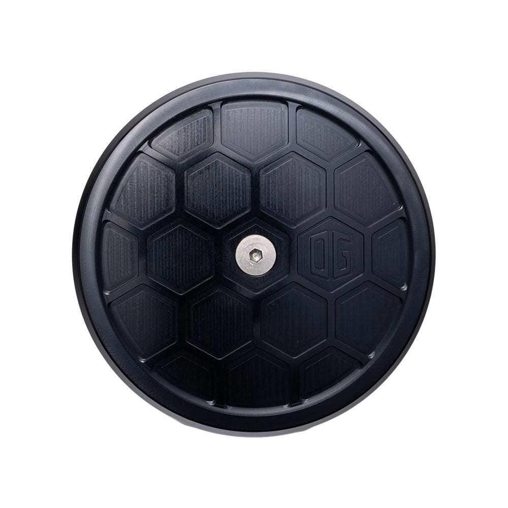 Original Garage Moto OG Round Air Cleaner Cover - HoneyComp