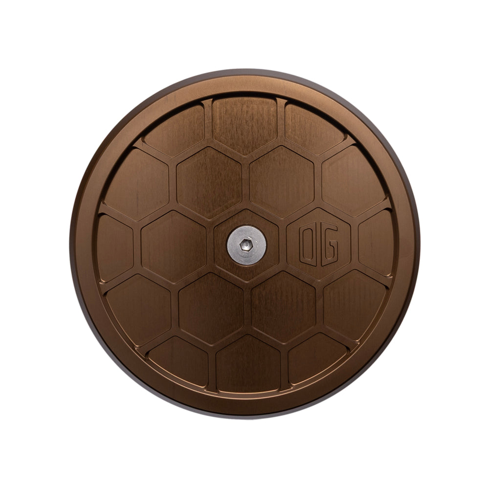 Original Garage Moto OG Round Air Cleaner Cover - HoneyComp