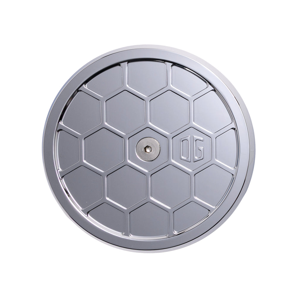 Original Garage Moto OG Round Air Cleaner Cover - HoneyComp