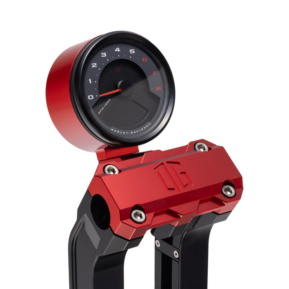 Original Garage Moto OG Single Billet Gauge Pod For Harley Motorcycles 1957-2026