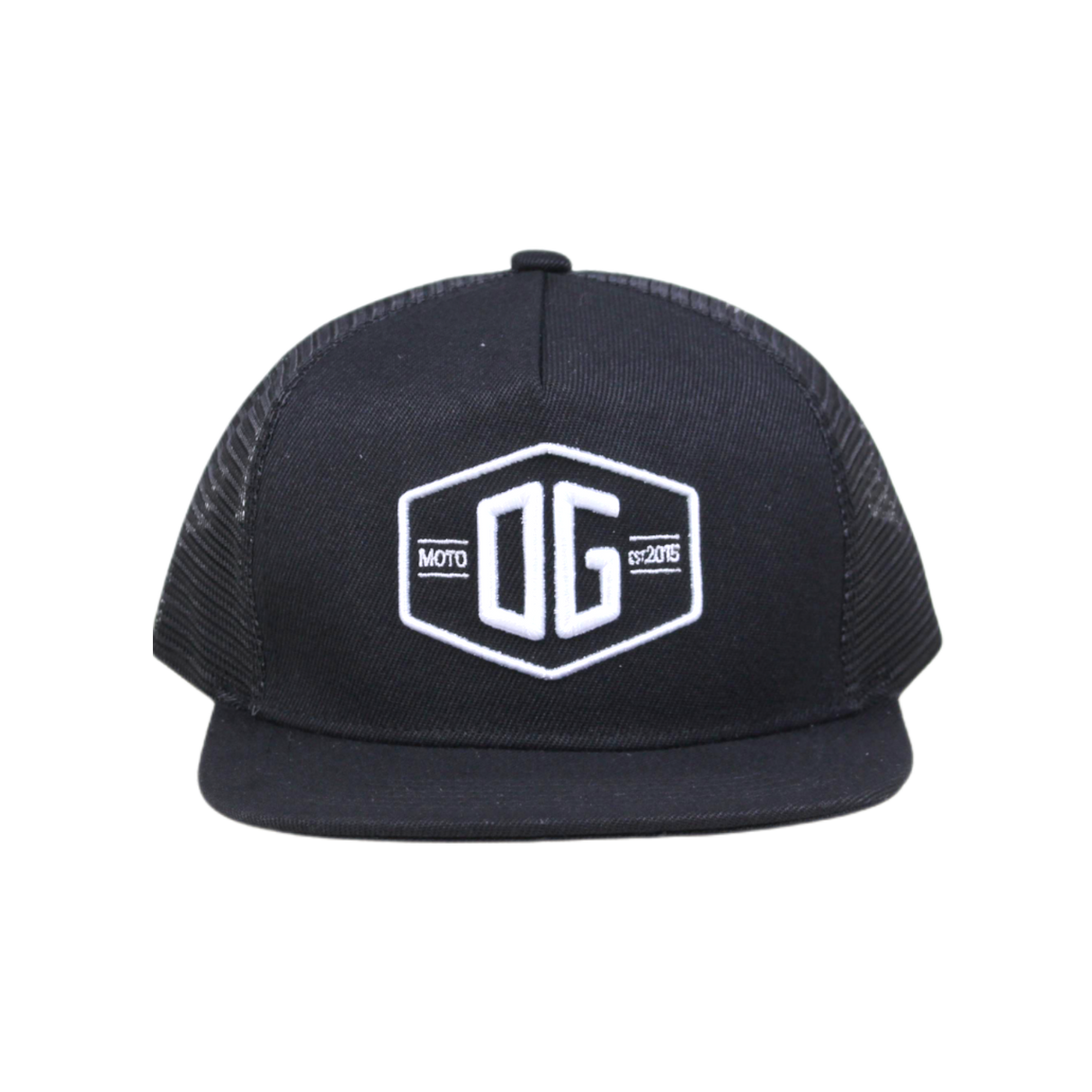Original Garage Moto OG Classic Black Trucker Hat - A-CP-09-BK