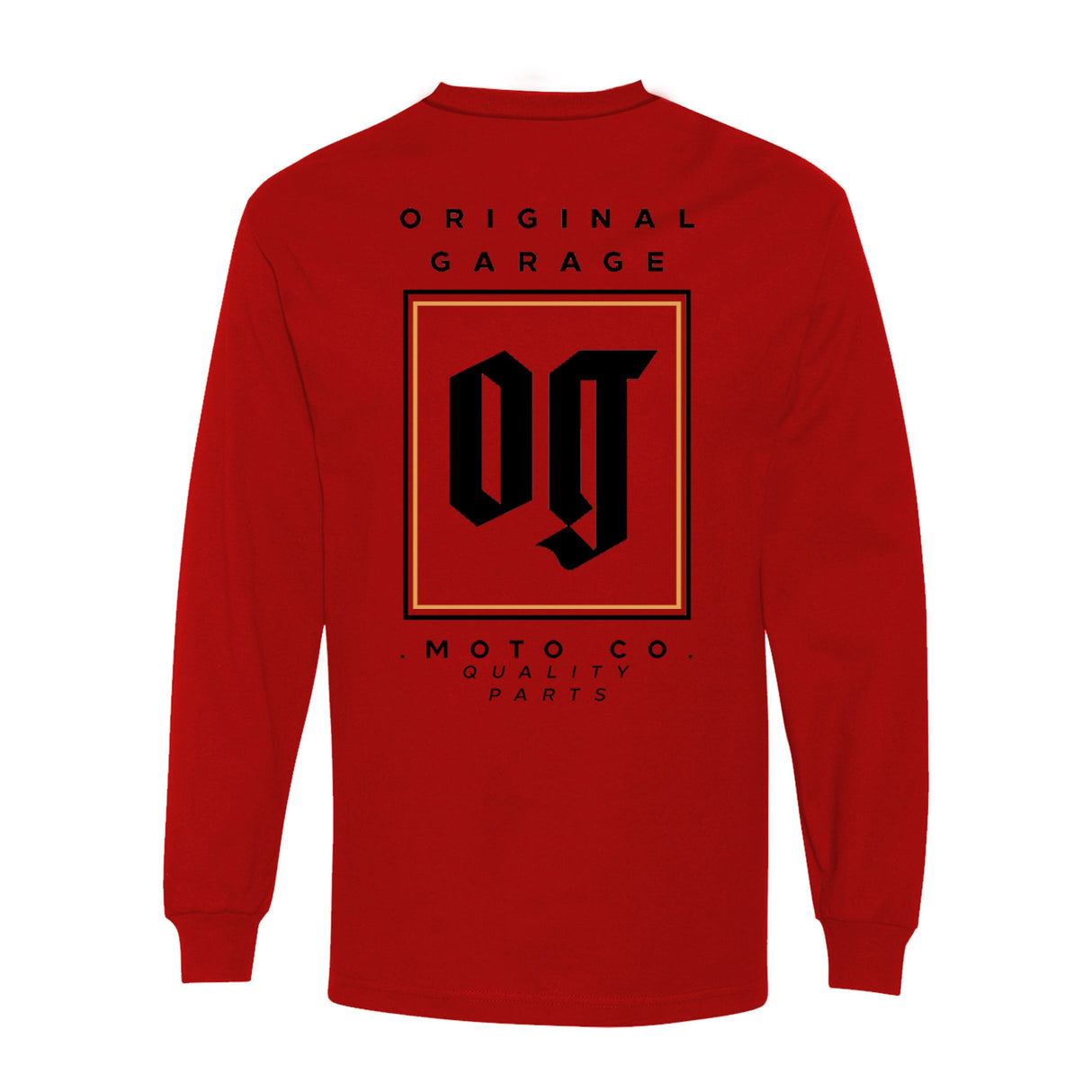 Original Garage Moto El Diablo Long Sleeve - Red