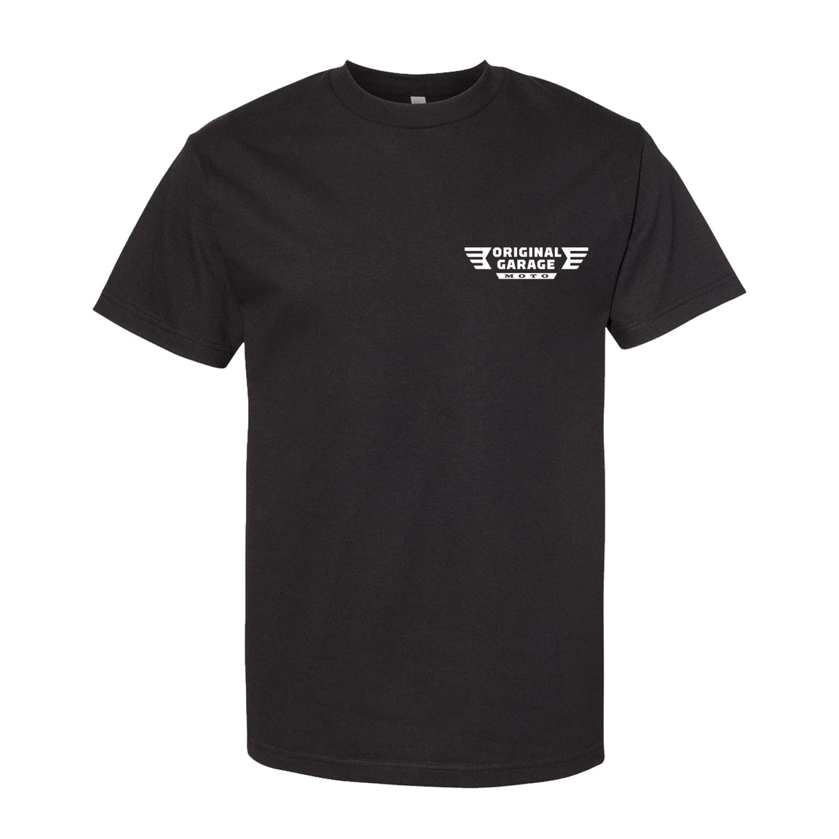 Original Garage Moto Quality Parts Tee - Black