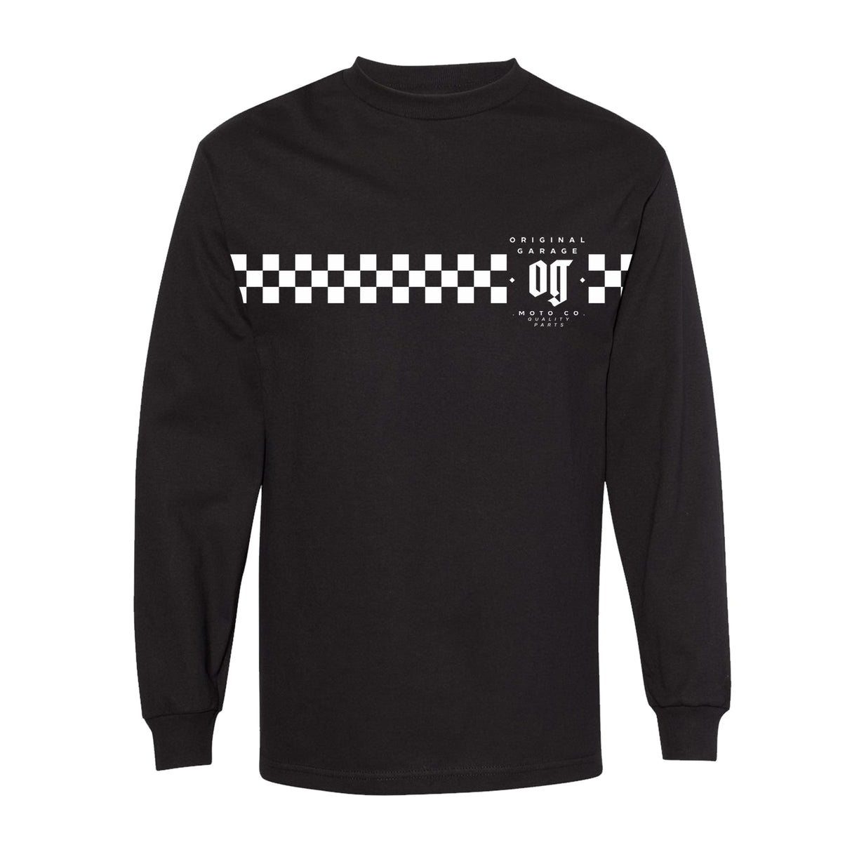 Original Garage Moto Race Team Long Sleeve - Black