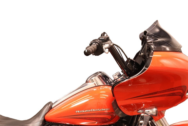 Tab Performance Folsom Prison FlexFitment Handlebars | 1.25" Clamping Area - '15-Up Road Glide/'23-Up RG3, Black, 12" 125-2121