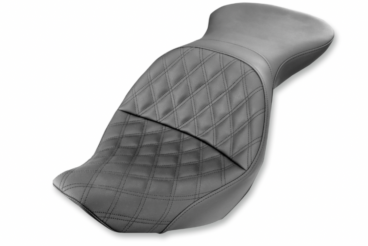Saddlemen Explorer Lattice Stitch Seat Lattice Stitched - 800-23-029LS For Harley Softail 2006-2017