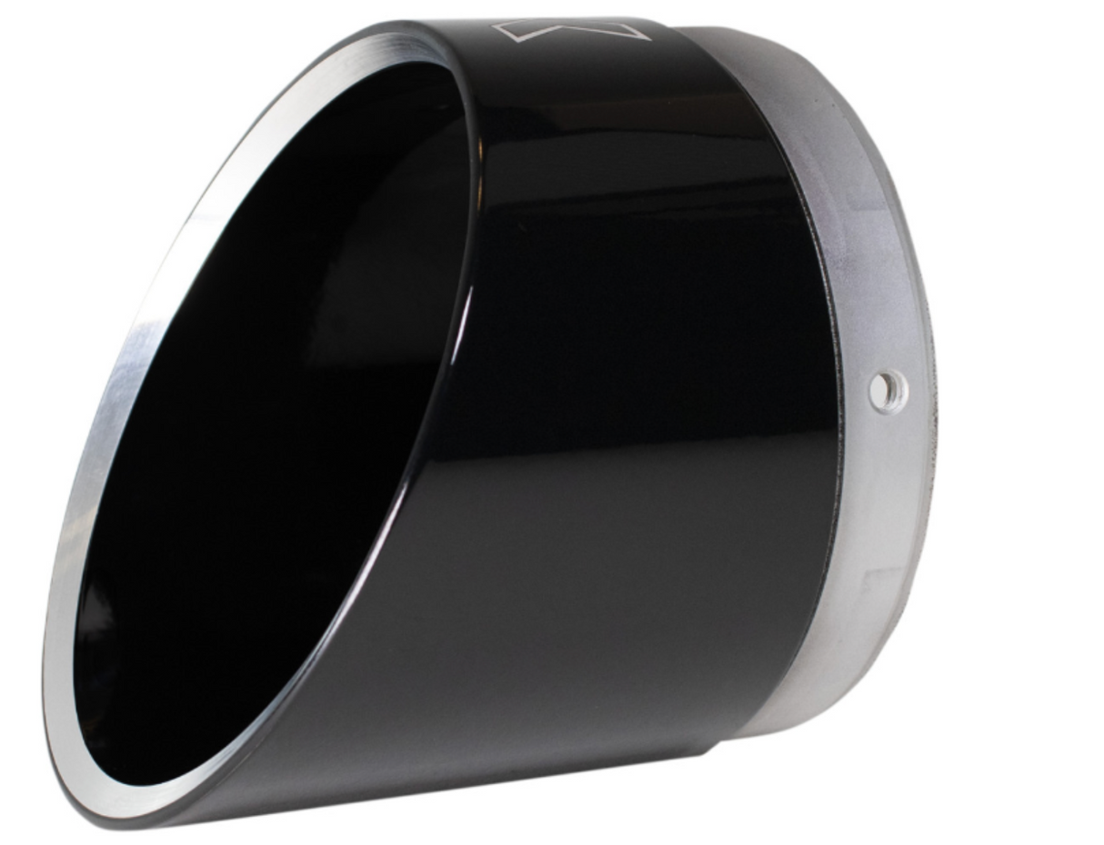 KHROME WERKS 1861-1456 200714P 4.5" Replacement End Cap Tip- Edge