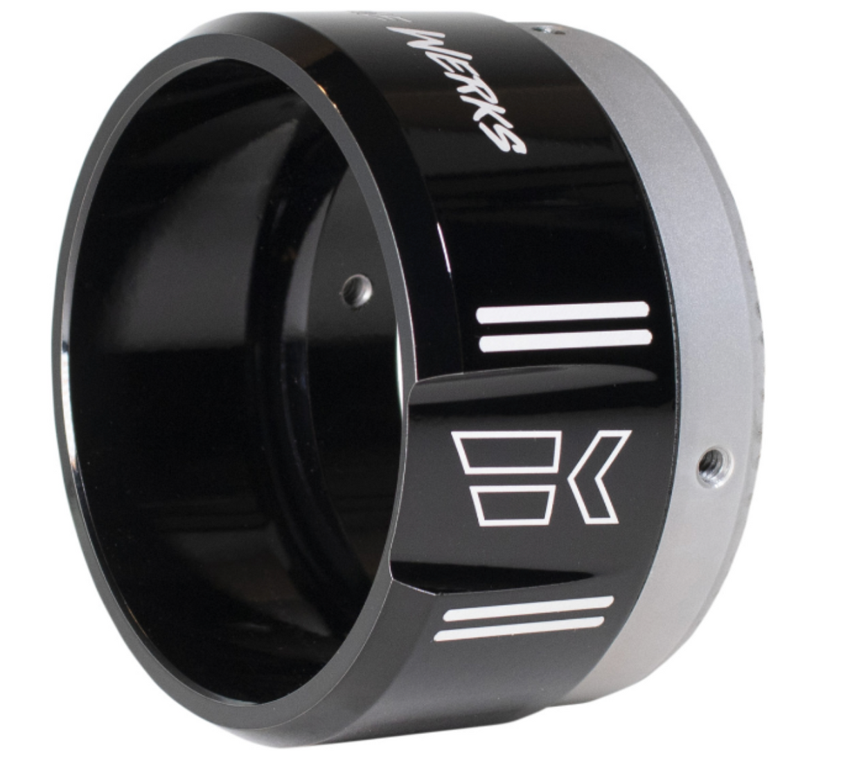 Khrome Werks 4-1/2" HP-Plus® Slip-On Mufflers Black With Klassic Tip - 202830 For Harley Touring 1995-2025