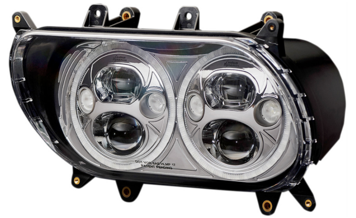Custom Dynamics Headlight - CDTB-RG-15-C For Harley Road Glide 2015-2025