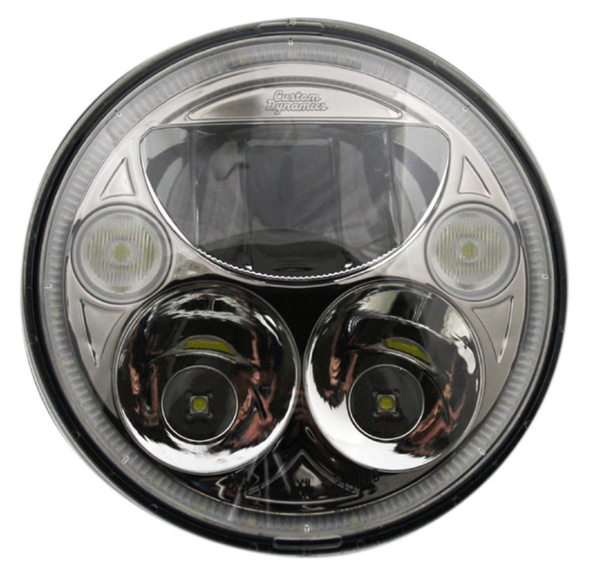 Custom Dynamics TruBEAM® Headlight - CDTB-7-C For Harley Motorcycles 1981-2025