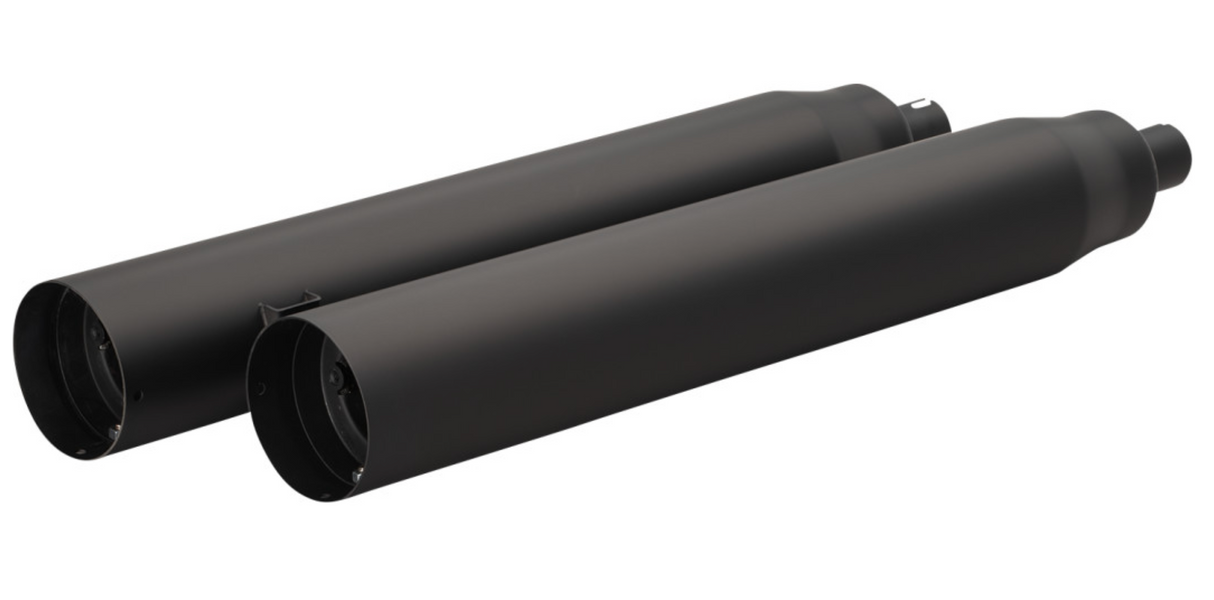Khrome Werks 4-1/2" War Hammer Mufflers Black - 202235 For Indian 2014-2022