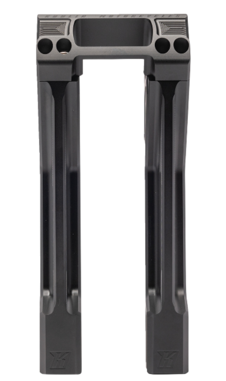 Kodlin USA Fastback Risers 10" Black - K55121 For Harley Softail 2018-2024