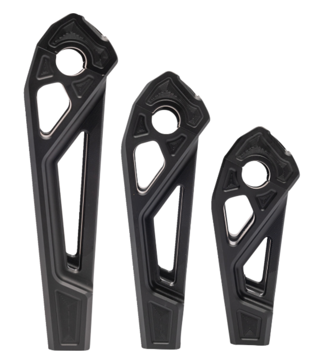 Kodlin USA Fastback Risers 10" Black - K55121 For Harley Softail 2018-2024