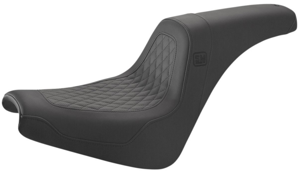 Saddlemen Speed Merchant Pro Series Seat Black - SM81830DB For Harley Softail 2018-2025