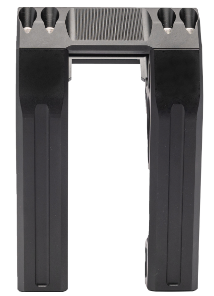 Kodlin USA Fastback Risers 6" Black - K55123 For Harley Softail 2018-2024