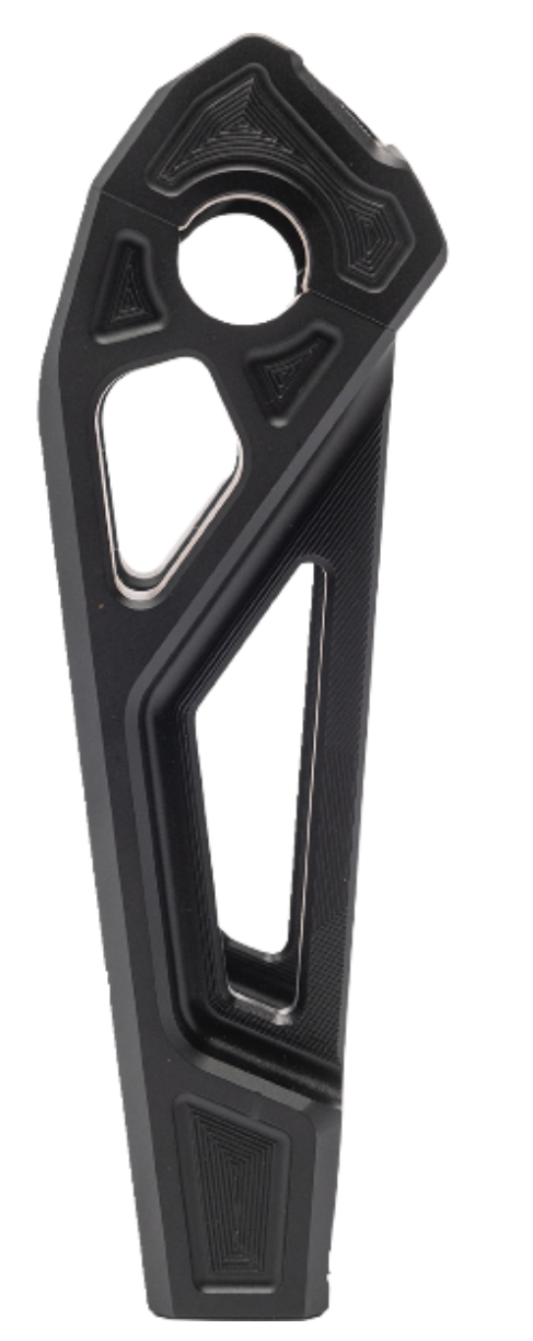 Kodlin USA Fastback Risers 8" Black - K55122 For Harley Softail 2018-2024