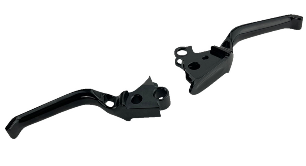 Arlen Ness Method Lever Set Black - 530-014 For Harley Motorcycles 1996-2017