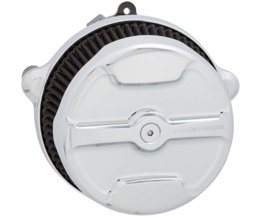 ARLEN NESS 1010-3258 600-308 Big Sucker Stage 1 Air Cleaner Kit with Cover - FTR 10 - Chrome