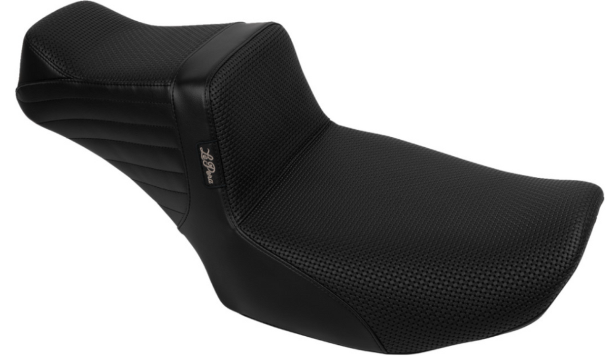 LePera Tailwhip Daddy Long Legs Seat Basketweave Stitch - LV-587DLBW For Harley Touring 2023-2026