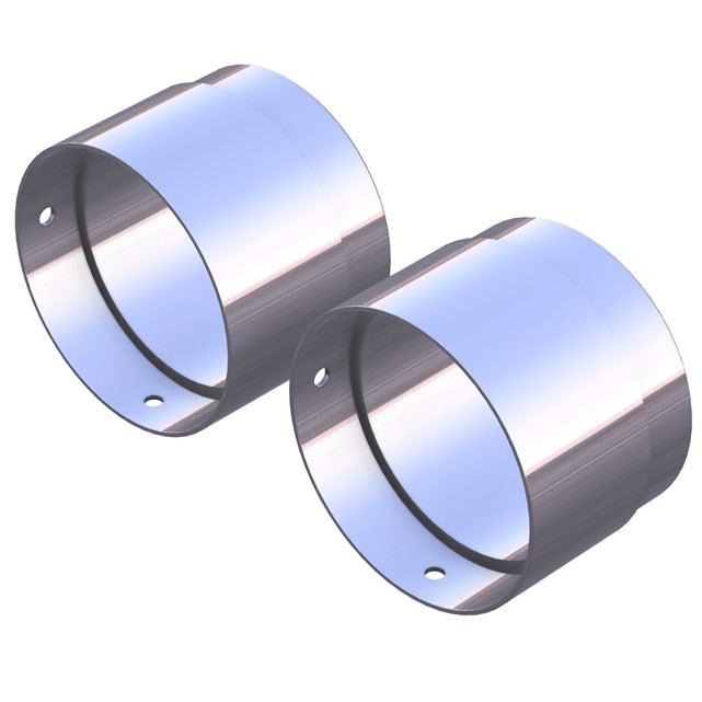 Tab Performance 4" & 4.5" Diameter Tip Compatible Exhaust Extensions Black, 4"