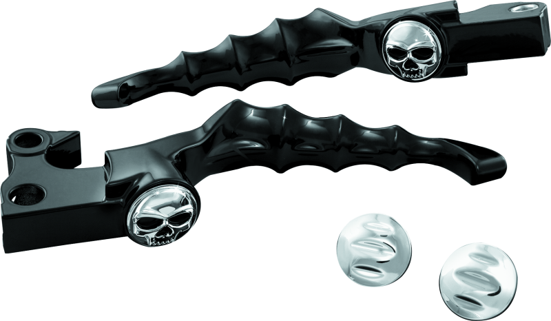Kuryakyn 1091 Zombie Levers 08-13 Touring Cable Gloss Black