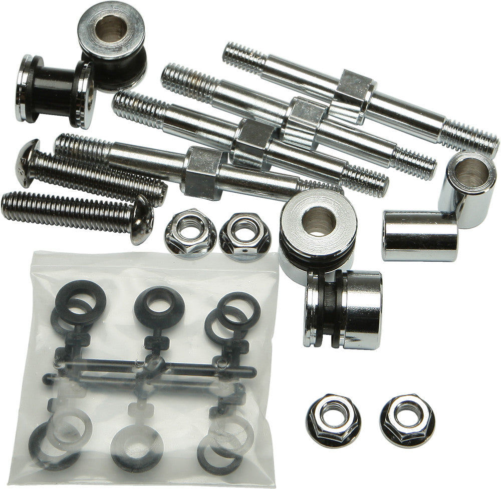 Harddrive 820-2224 086088 DOCKING HARDWARE KIT CHROME FLSTC/SC 05-07