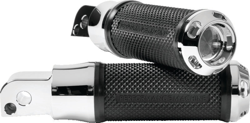 Performance Machine Footpegs Apex Passenger Chrome - 0035-1241M-CH For Harley Softail 2018-2021