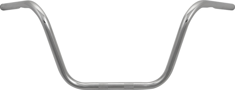 Harddrive 1" Buckhorn-Bar 10" Rise Chrome - 21-577 For Harley 1982-2017