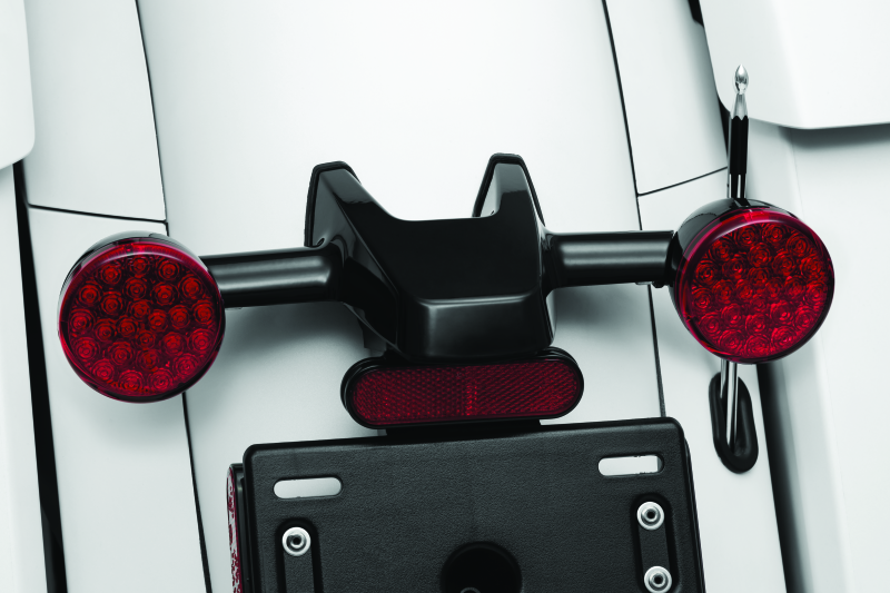 Kuryakyn 2843 Rear Atto Turn Signal Adapter Black