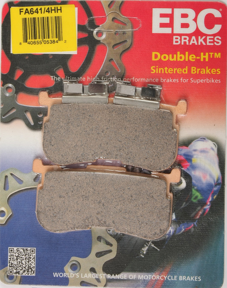 Ebc Brake Pads Double-H Sintered - FA641/4HH For Harley Touring 2014-2018