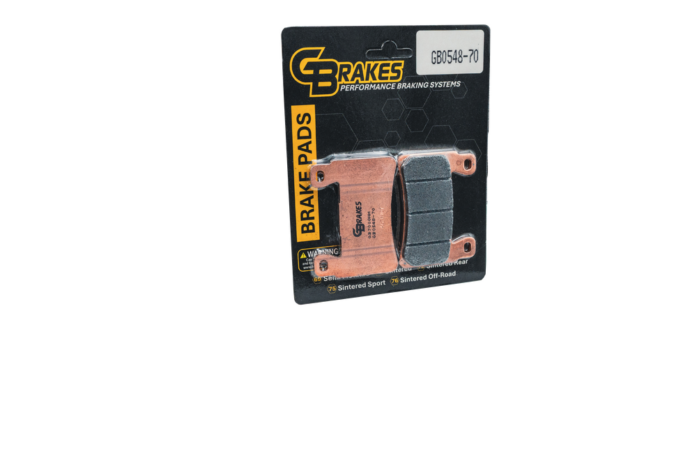 Gbrakes Brake Pads Sintered - GB0548-70 For Harley Sportster / Softail / Pro 2015-2019 | Kawasaki Ninja 2013-2024