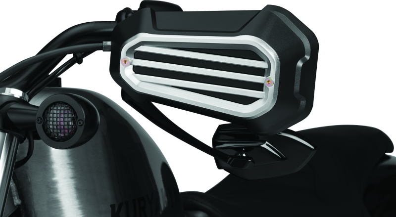 Kuryakyn 6708 Dillinger Handguards Silver