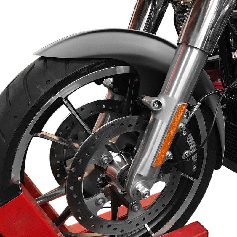 Paul Yaffe Bagger Nation Cafe Fender 19" Super Light Satin Spacers `14 - CAF -19-14L-S-C For Harley Motorcycles 2014-2021