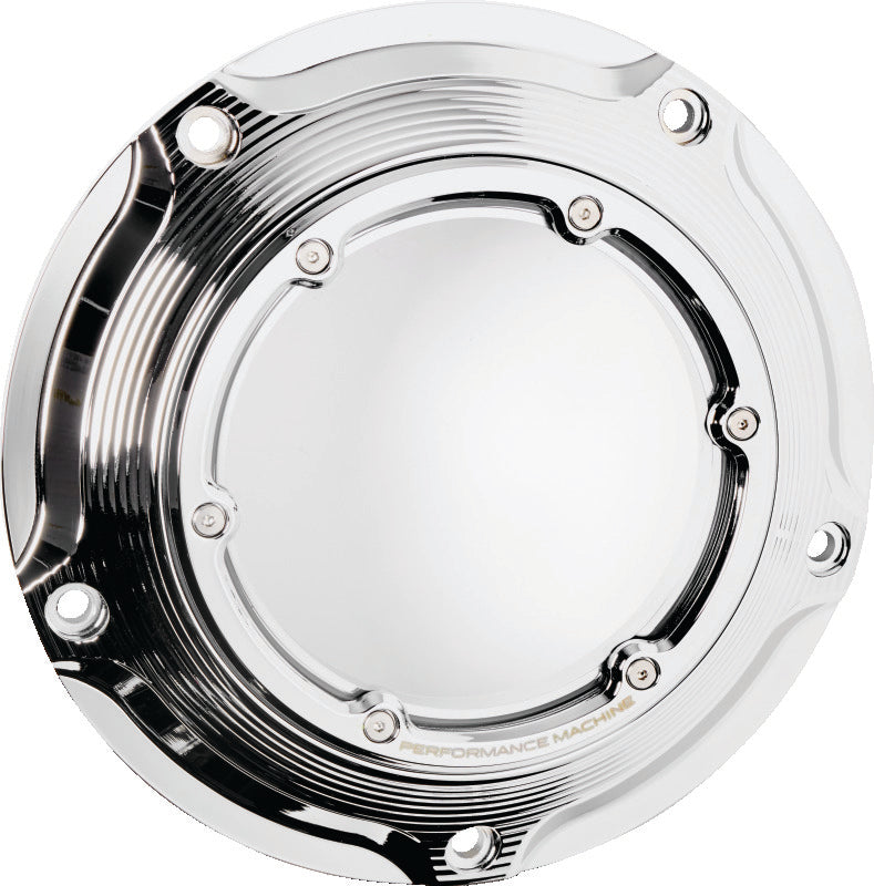 Performance Machine 0177-2083M-CH Vision Derby Cover W/bezel - Chrome