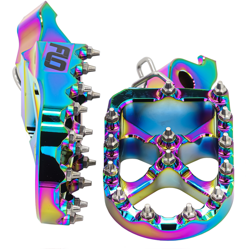 Flo Motorsports 122-8011J FPEG-797JET PRO SERIES FOOT PEGS JET FUEL