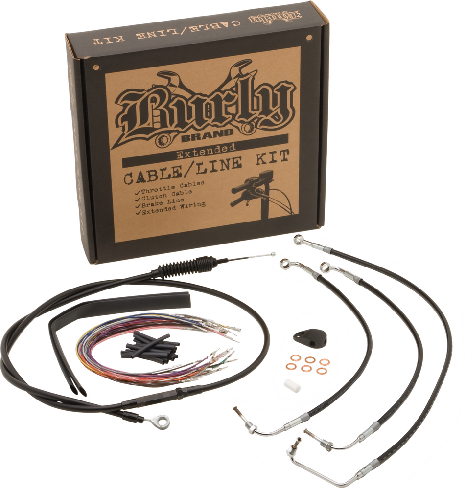 Burly Brand 750-05152 B30-1044 BURLY CNTRL KIT 16" APE BLACK
