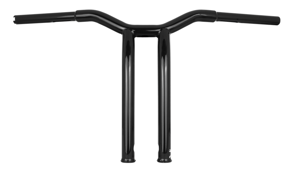 Burly Brand Dominator Raked Bar 14" 1.25" Gloss Black - B12-6053B For Harley Motorcycles 1980-2024 | Yamaha Watercraft 1998-2004
