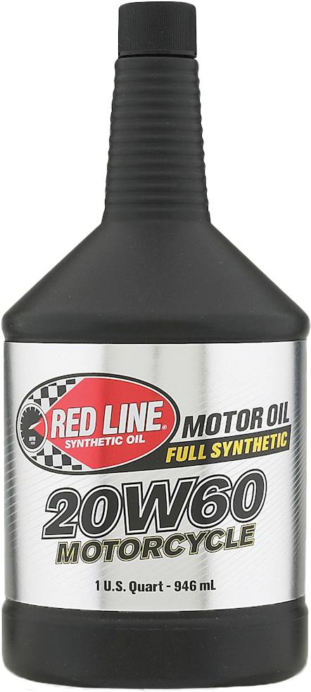 Red Line Motor OIL 4T 20W60 1QT - 12604 For Harley Motorcycles 1984-2006