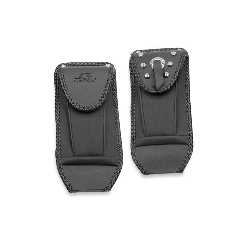Mustang Motorcycle 93310 Mustang 00-21 Harley Softail Tank Bib - Black