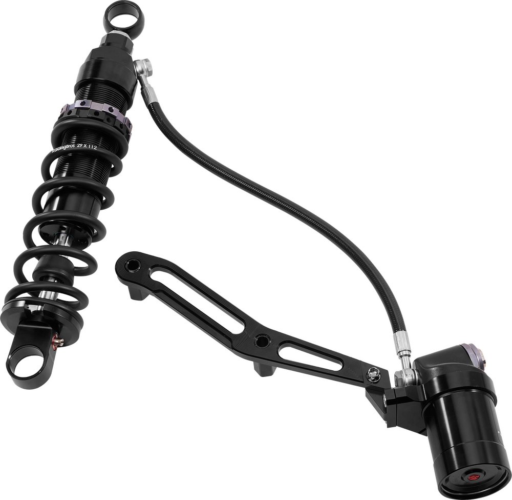 Harddrive R0800234-1 Touring Remote RES Shocks 13"STD Weight Billet Bracket For Harley Touring 2014-2026
