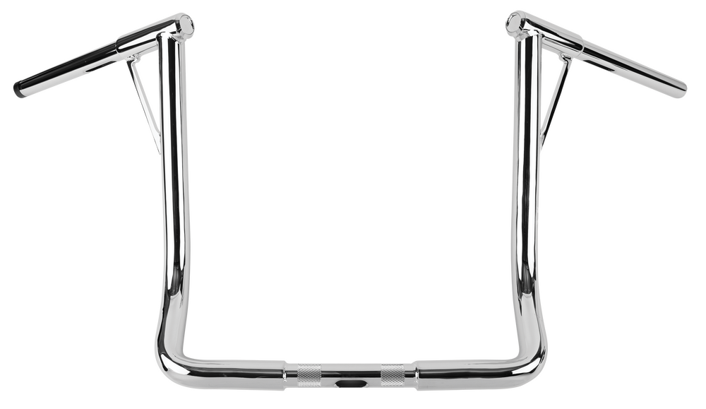Burly Brand Louie-Bagger 16"BAR 1.25" TBW Chrome - B12-7005C For Harley Touring 1986-2024